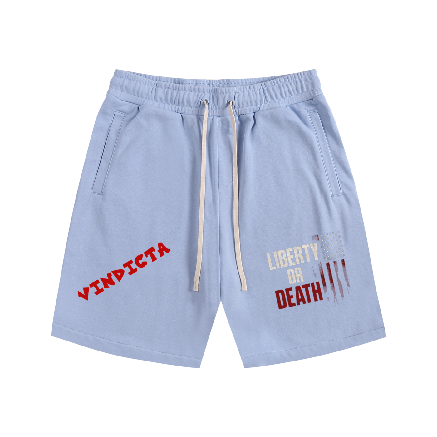 Liberty or Death cotton shorts
