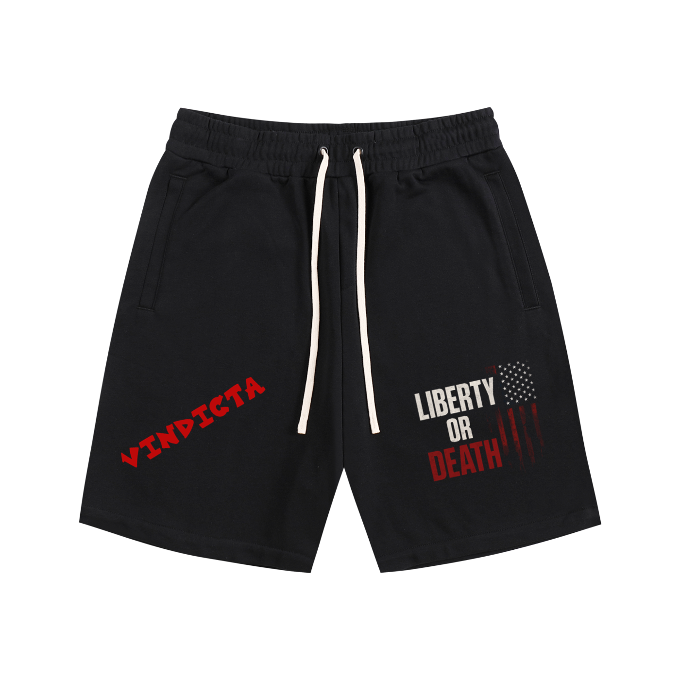 Liberty or Death cotton shorts