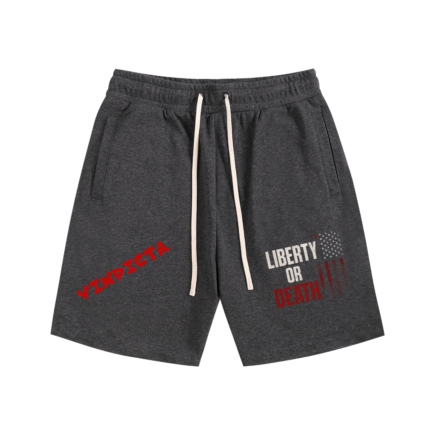 Liberty or Death cotton shorts