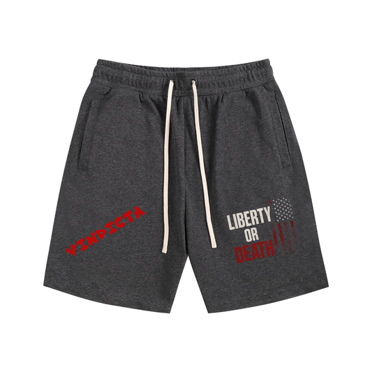 Liberty or Death cotton shorts